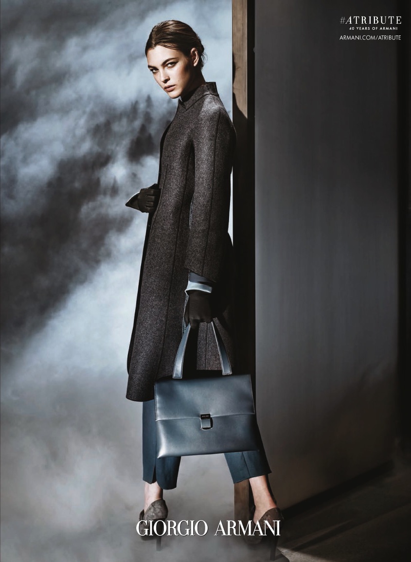 Ceretti vittoria for giorgio armani fall campaign Ceretti vittoria for giorgio armani fall campaign