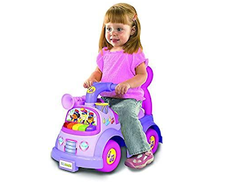 Fisher-Price Little People Music Parade Ride-On, Purple