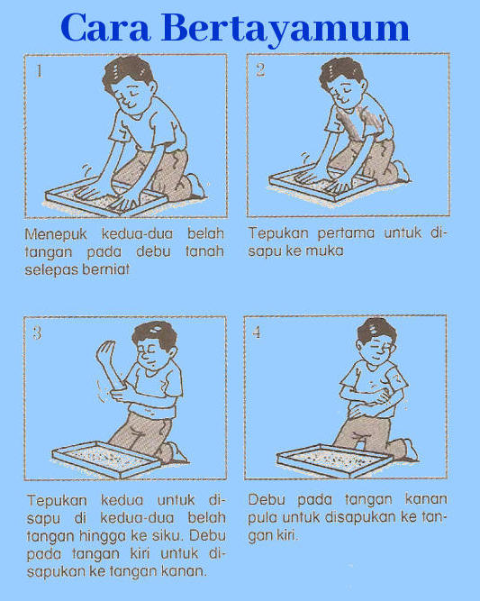 Cara Bertayamum Dengan Betul