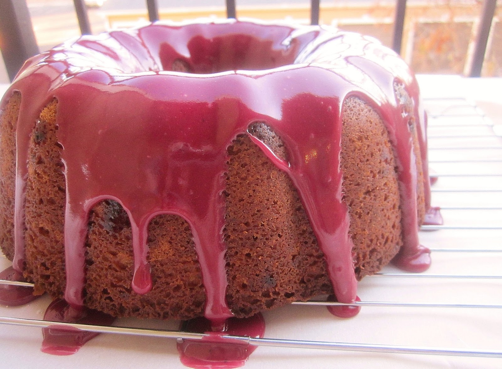Dimples & Delights Blackberry Jam Cake