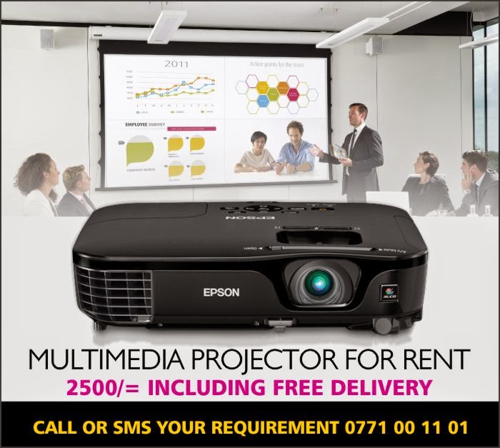 Ceylonica Unlimited Multimedia Projector for Rent/Hire Rs. 2500