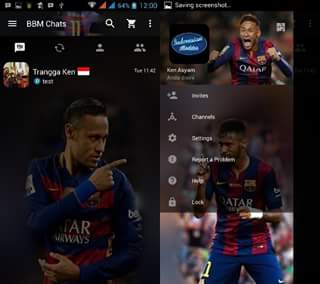 Download BBM Neymar APK