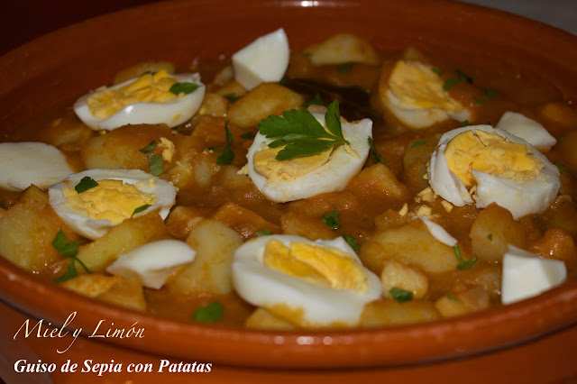 Guiso De Sepia Con Patatas
