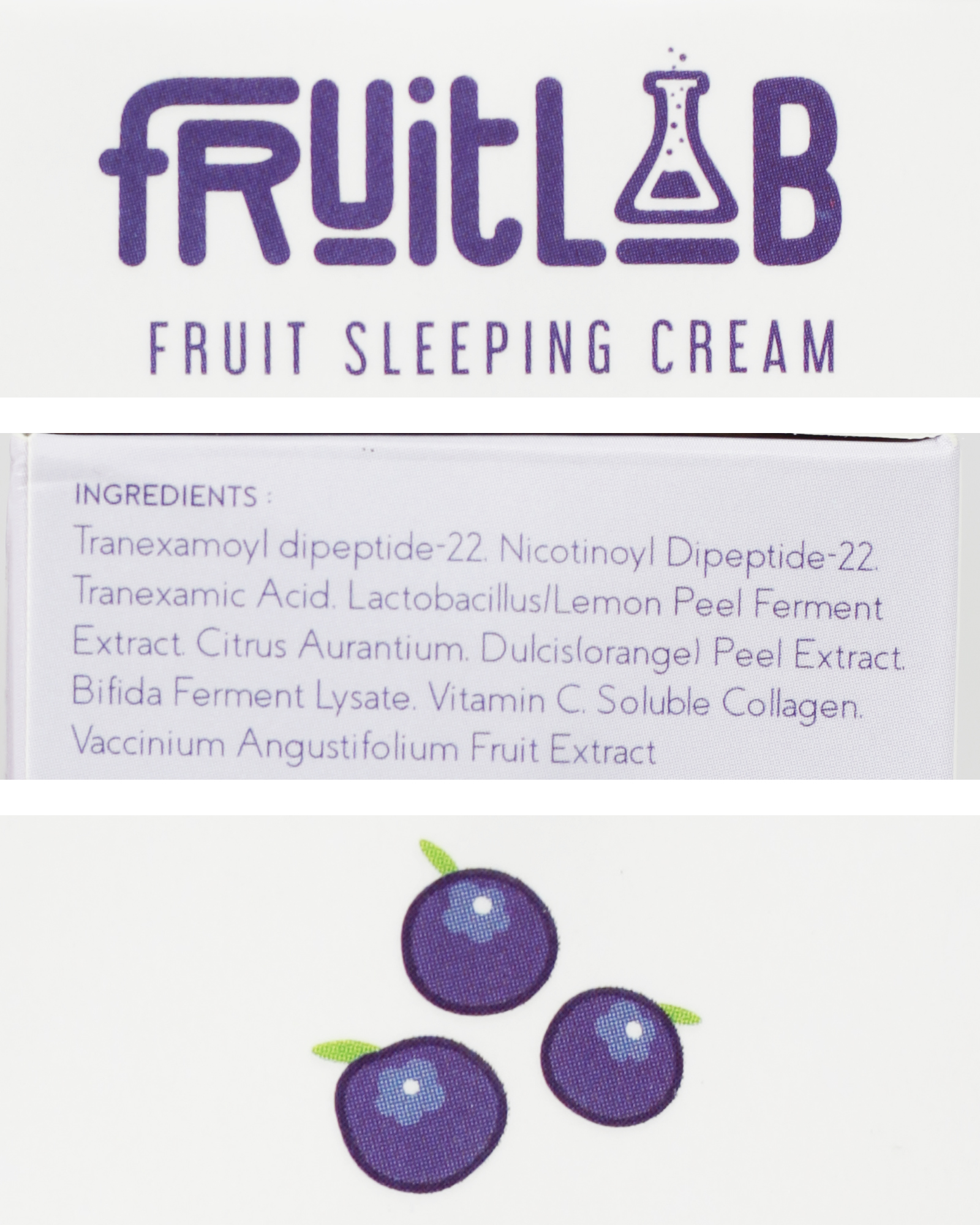 Sleeping Cream Fruitlab