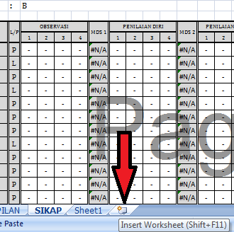 Cara copy paste data excel ke worksheet lain tanpa mengubah ukuran ...