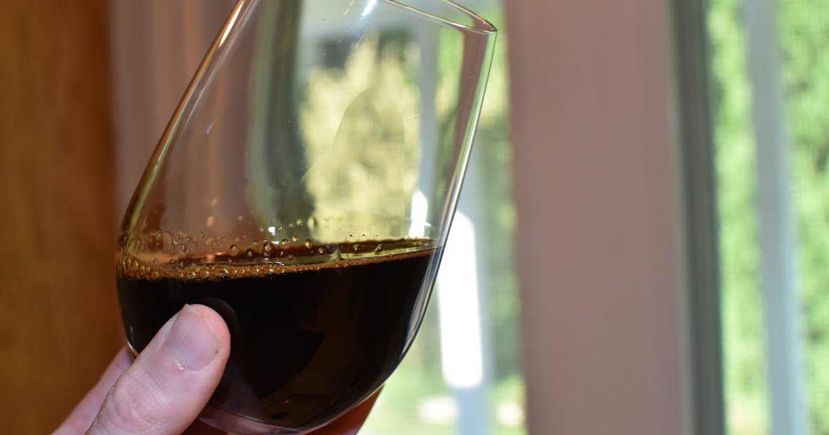 Andrew's Homebrew Log Russian Imperial Stout with Bourbon Soaked Oak