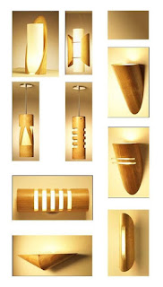 contoh lampu hias terbuat dari bambu
