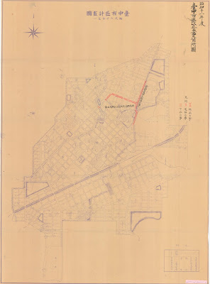 台中市區計畫圖(1936年)