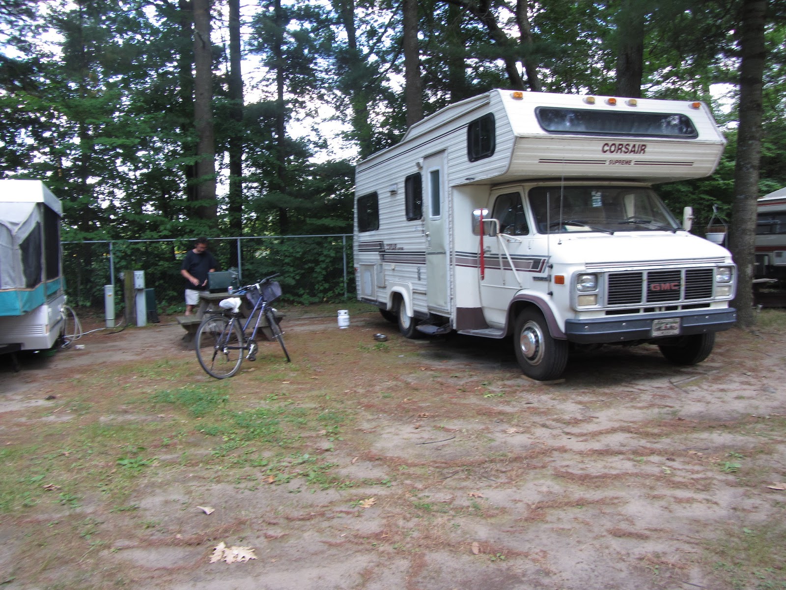 Les campigneux Malletts Bay Campground, Burlington, Vermont