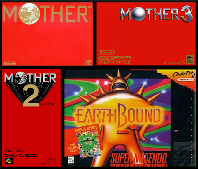 Cajas RPG Mother, Earthbound, Mother 2, Mother 3