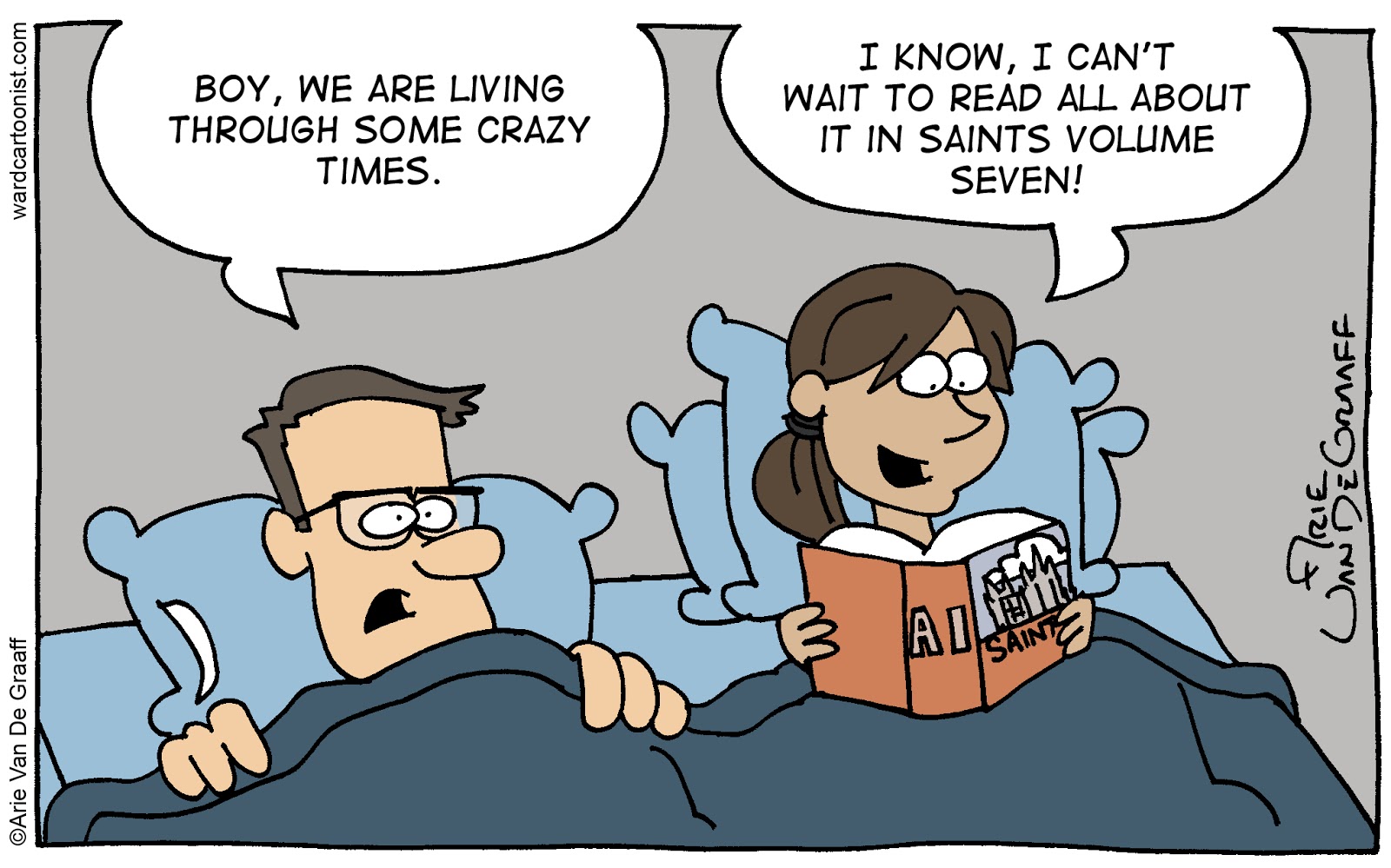 Ward Cartoonist Crazy Times