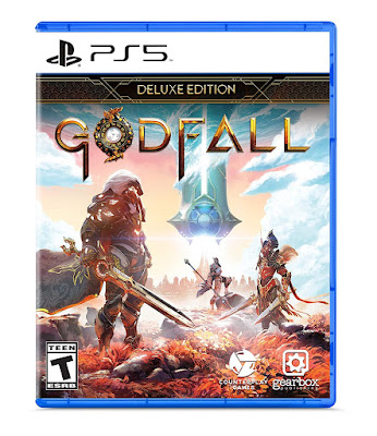 Godfall Game Cover Ps5 Deluxe Edition