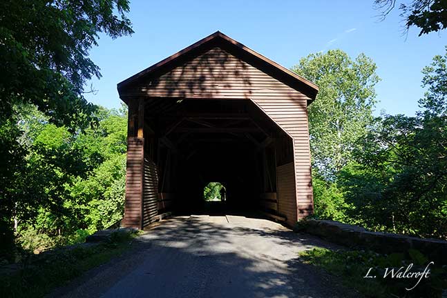 The View from Squirrel Ridge: The Covered Bridge at Meems Bottom