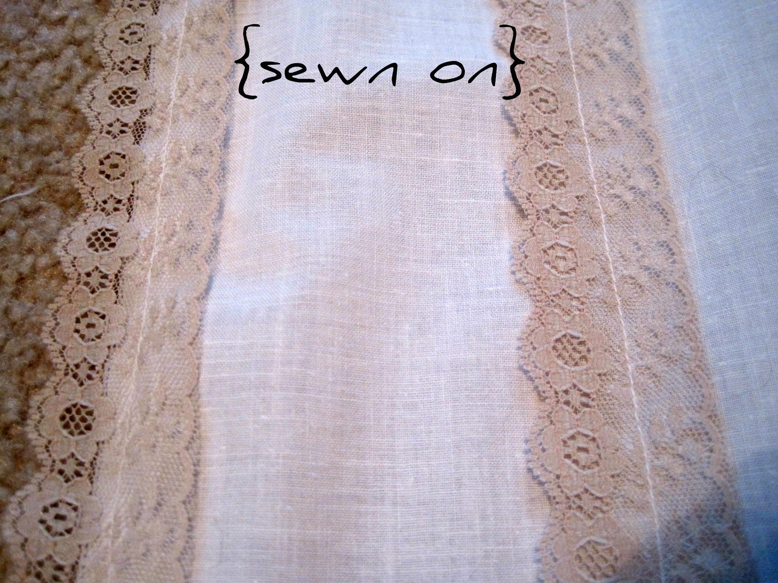 Live. Love. Craft. TUTORIAL Lace Pillowcase