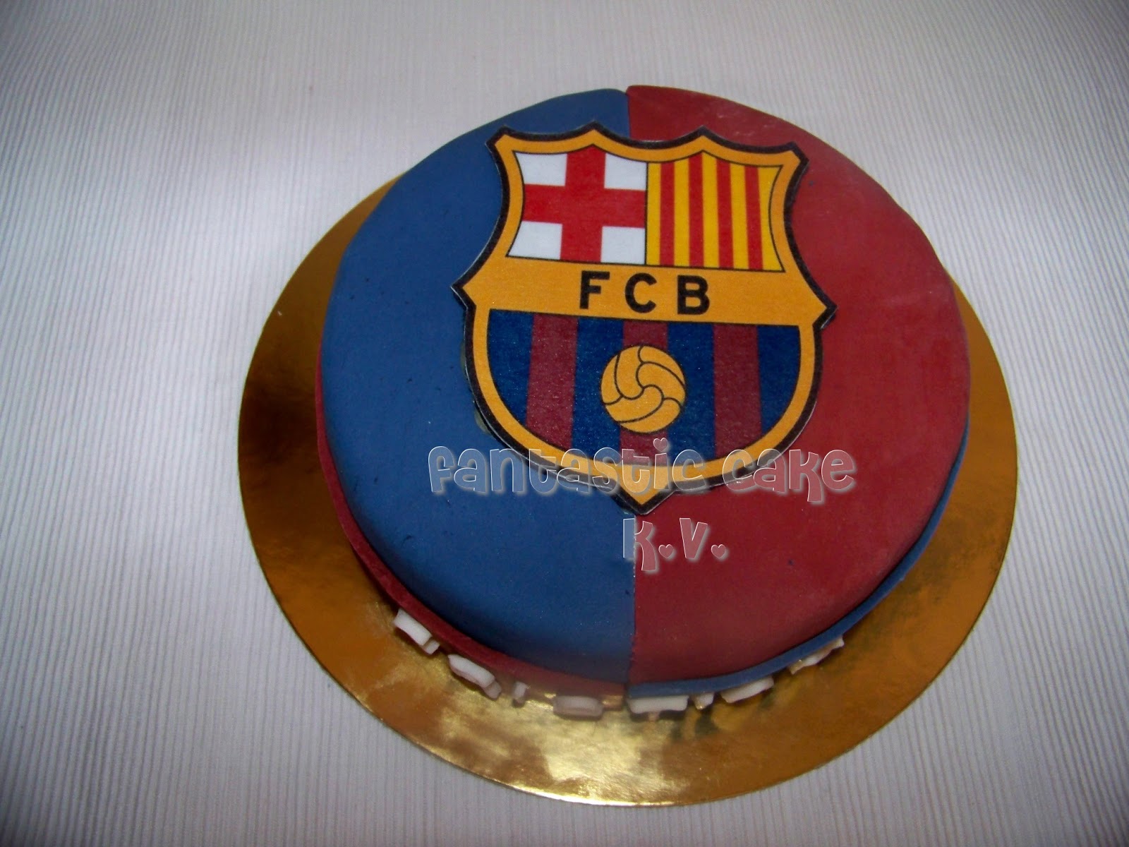 F.C. Barcelona - Cake