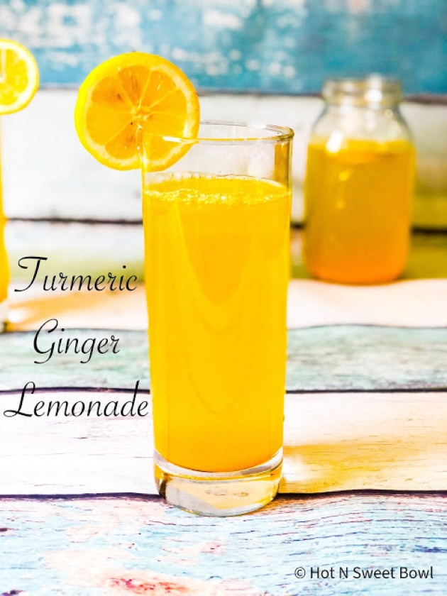 Turmeric Ginger Lemonade