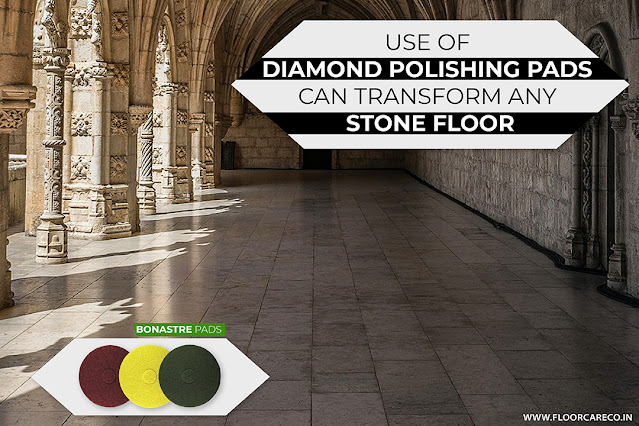 Diamond polishing pads can transform any stone floor