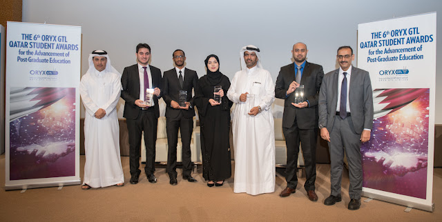 ORYX GTL 2019 Student Awards Recognize 5 Post-Graduates from Qatar’s Top Universities