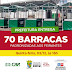 BONFIM: PREFEITURA IRÁ ENTREGAR 70 BARRACAS PADRONIZADAS NESTA QUINTA-FEIRA 03