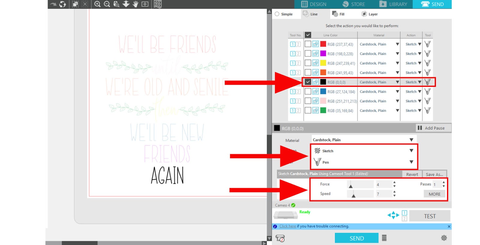 How to Use the Foil Quill with Multiple Foil Colors in Silhouette CAMEO