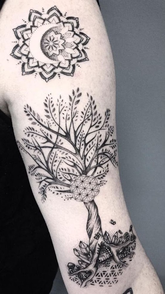 Superb tree of life back tattoo! Just impressive! Tattoos Book +2500