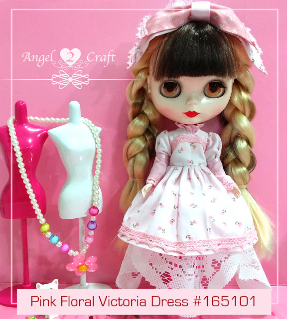 Blythe | Pink Floral Victoria Dress #165101