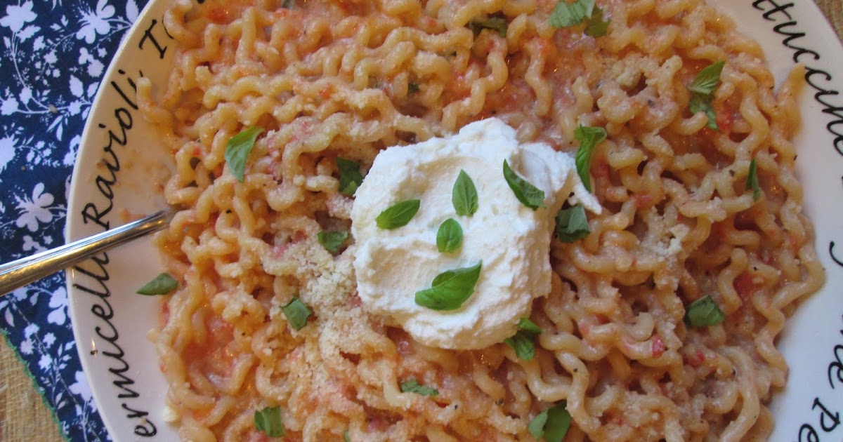 Stirring the Pot Giada's Fusilli with Fresh Pomodoro