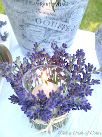 With a Dash of Color: Sweet Lavender