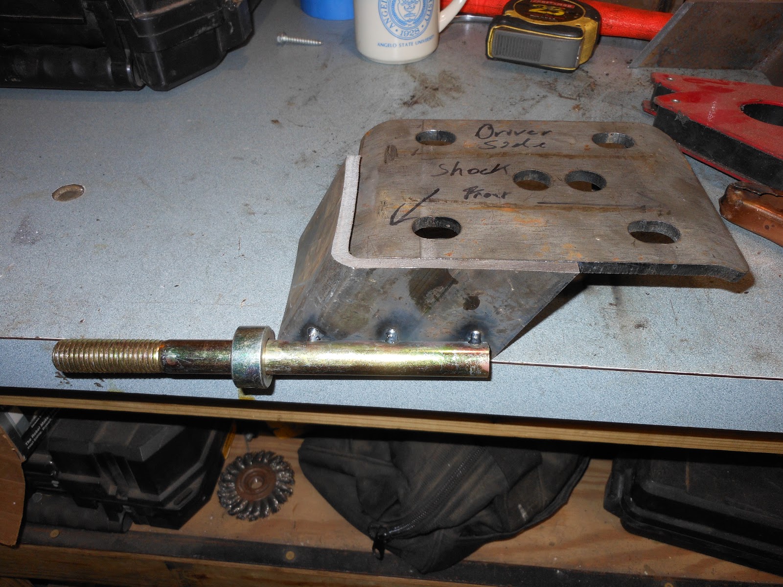 1967 Ford F100 Shock Mounts Easier Done Than Said