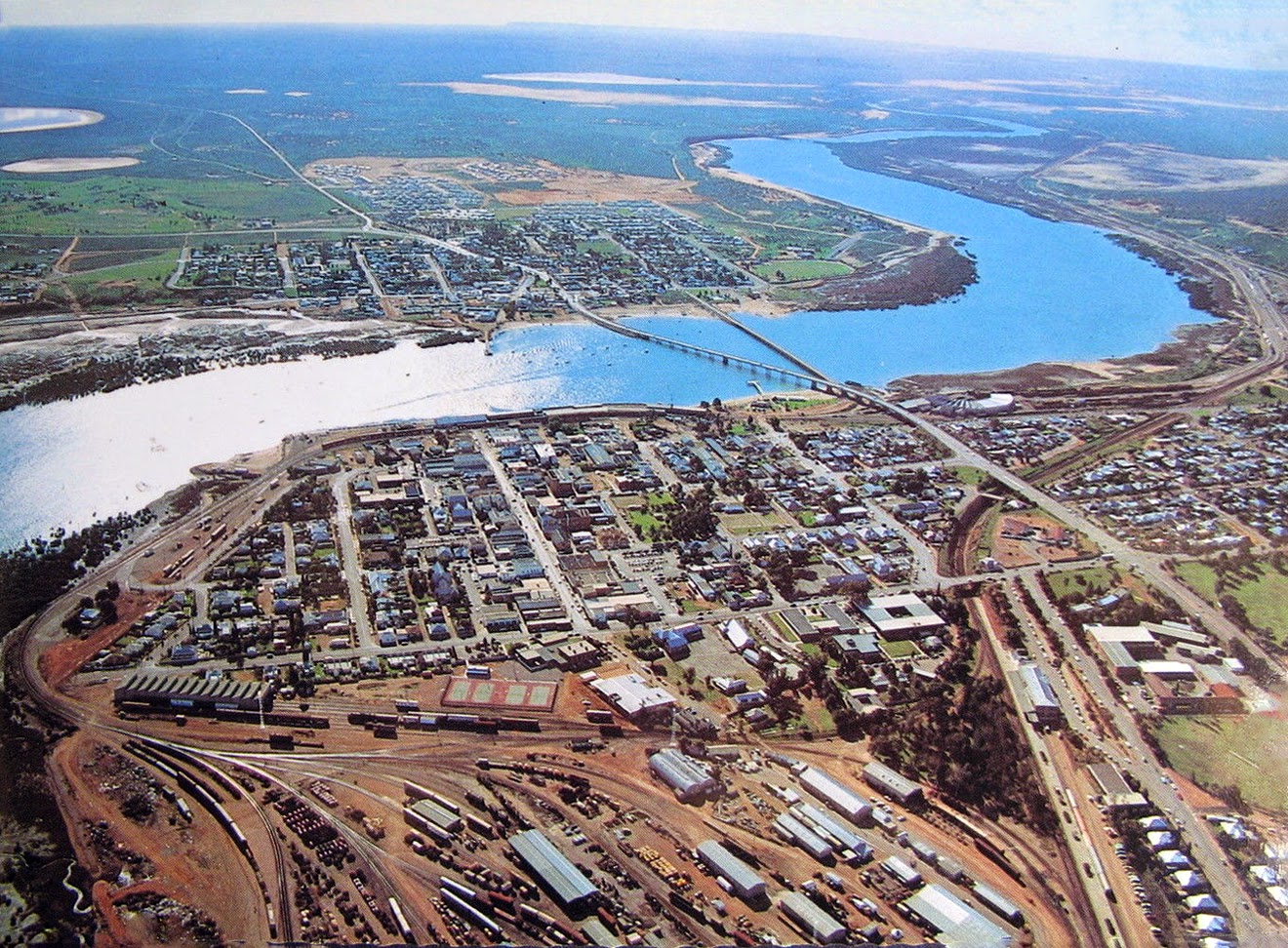 transpress nz Port Augusta railyard, South Australia