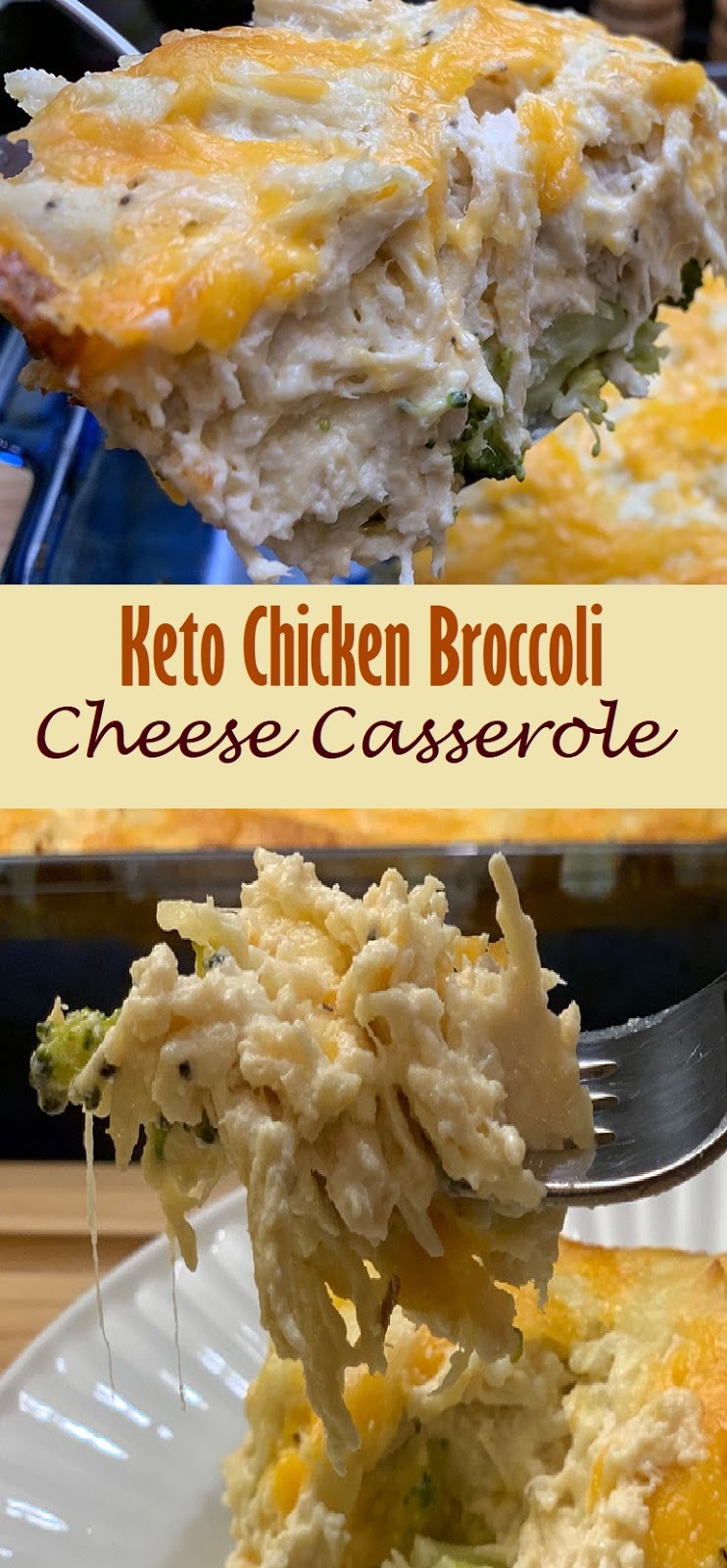 Keto Chicken, Broccoli & Cheese Casserole Cindy Glover