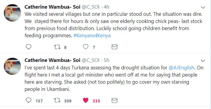 Go Cover Your Starving Relatives In Ukambani, Turkana County Minister Tells Journalist