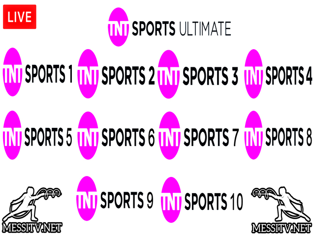 ALL TNT SPORTS CHANNELS