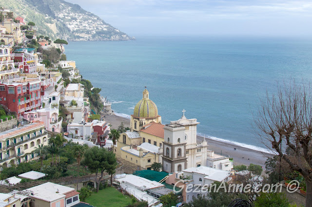 Amalfı kıyıları gezi rehberi Positano