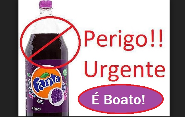 Nao Beba Fanta Laranja Fanta Uva E Coca Cola Voce Recebeu Este Alerta