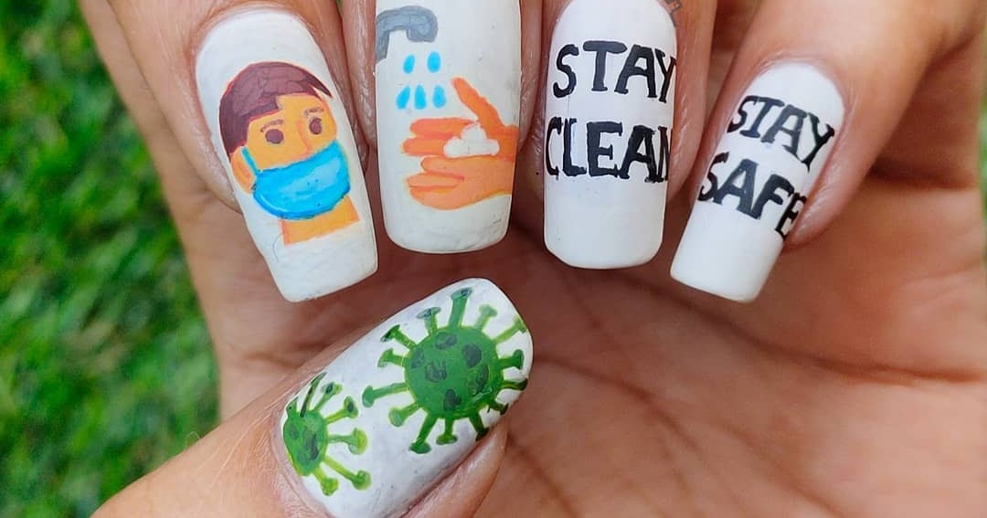 3. "How to Create Your Own Coronavirus Nail Art at Home" - wide 9