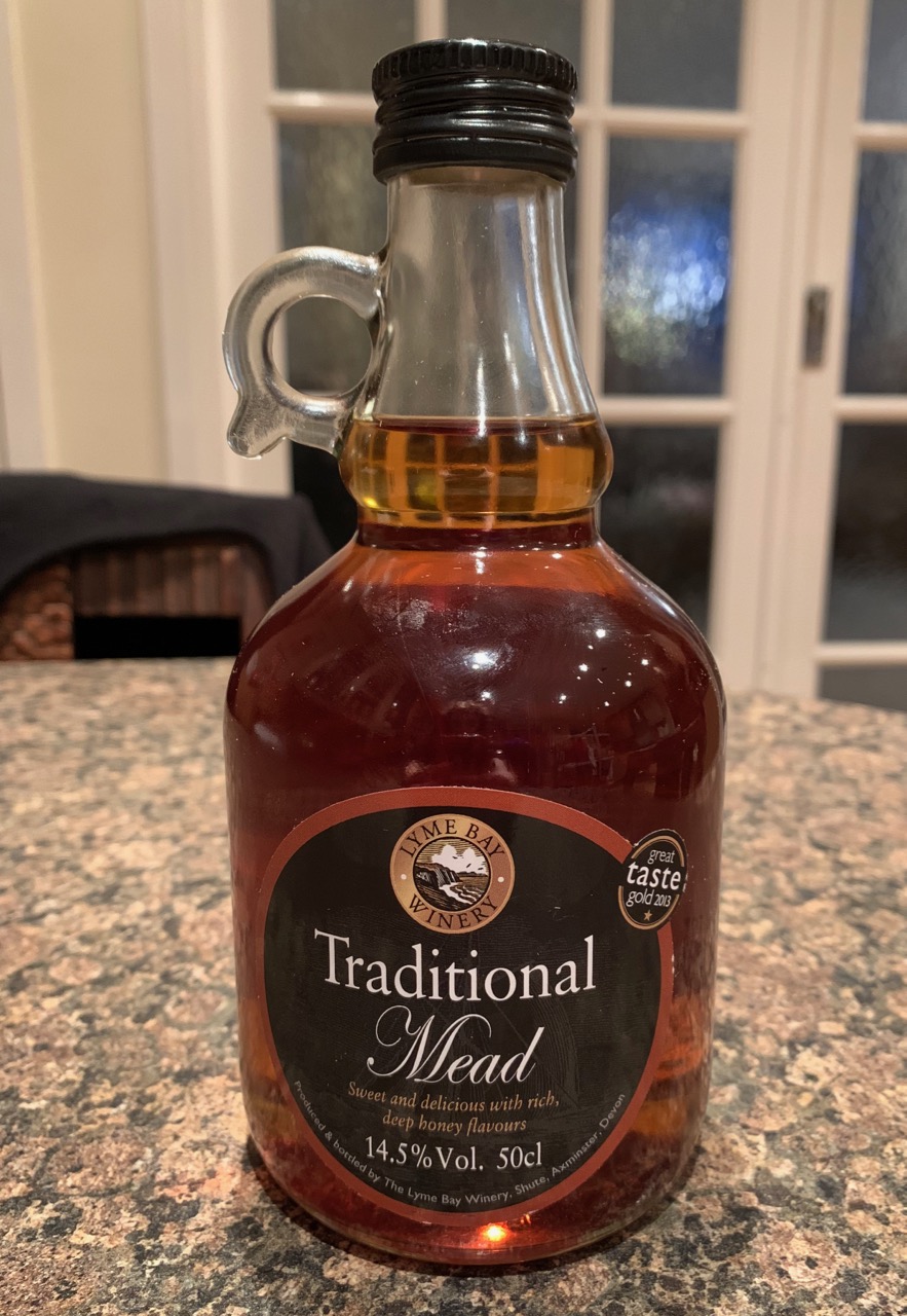 FOODSTUFF FINDS Traditional Mead (Lyme Bay Winery LBWdrinksltd) By