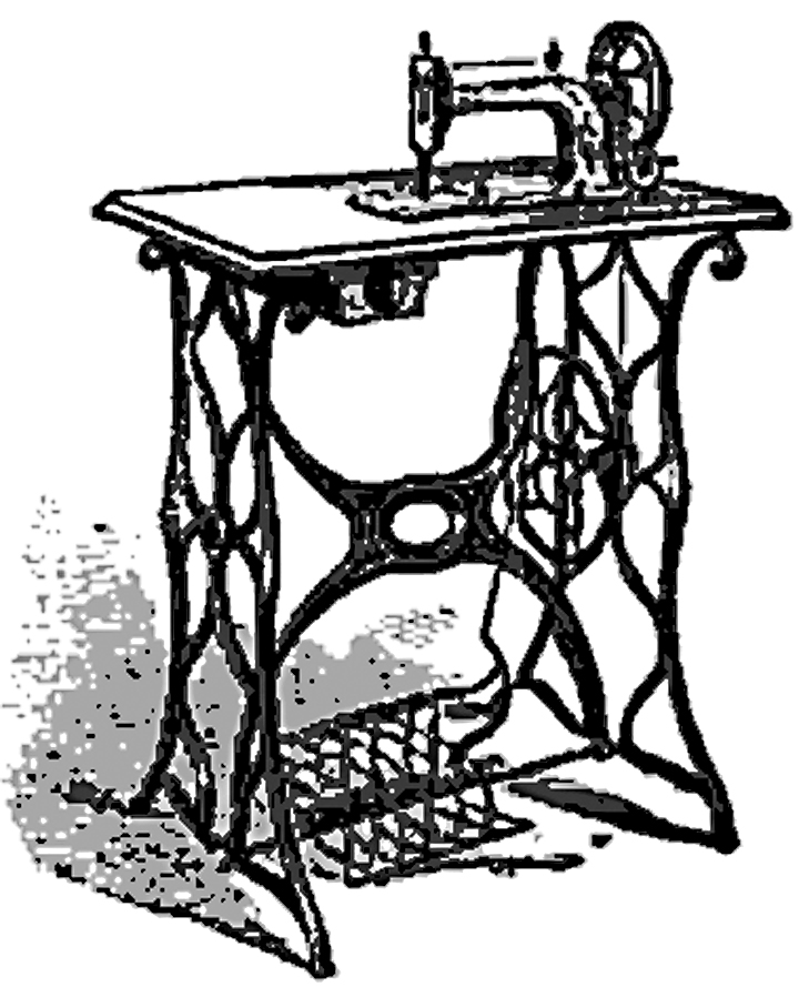Old Vintage Designs Free Vintage Sewing Machine Illustrations