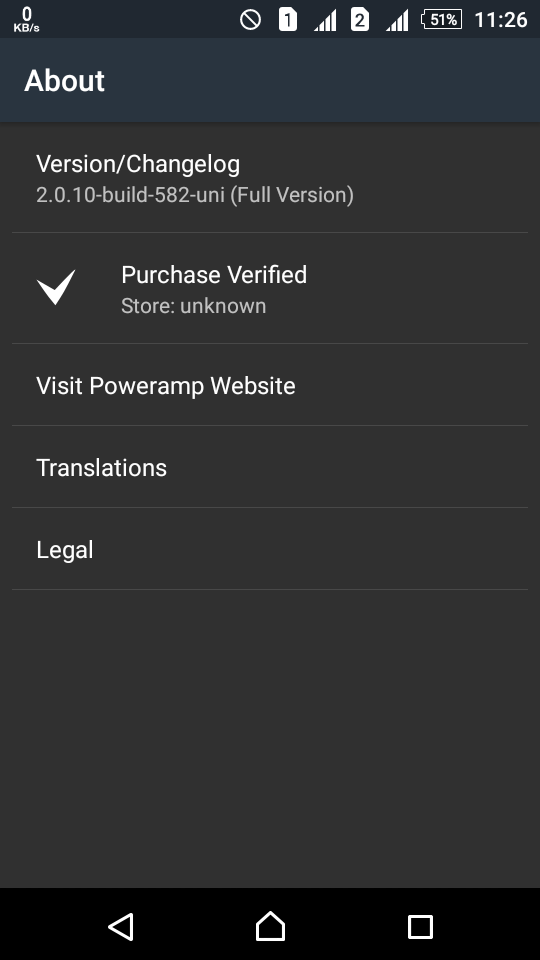 Cara Membuat Poweramp Full Version [ Can't verify Poweramp License
