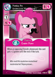 My Little Pony Ponka Po, Undercover Mastermind Absolute Discord CCG Card