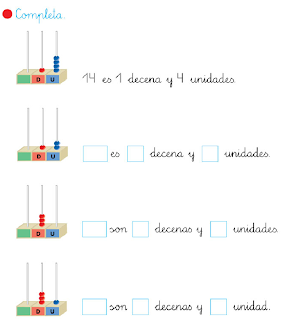 La clase de Silvia: LOS NÚMEROS DEL 30 AL 39