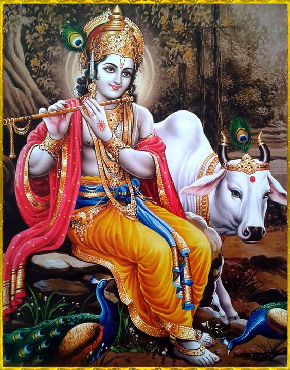 Wallpaper for mobile - Lord Krishna 