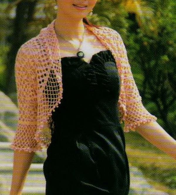Bolero Shrug Lace crochet Shrug For Summer