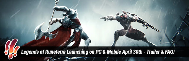 Surrender at 20: Legends of Runeterra Launching on PC & Mobile April