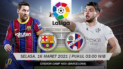 Prediksi La Liga Jornada 27: Barcelona vs Huesca 16 Maret 2021