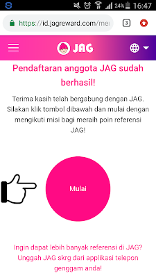 Cara Mendapatkan Uang Gratis Terbaru dari Aplikasi JAG Android