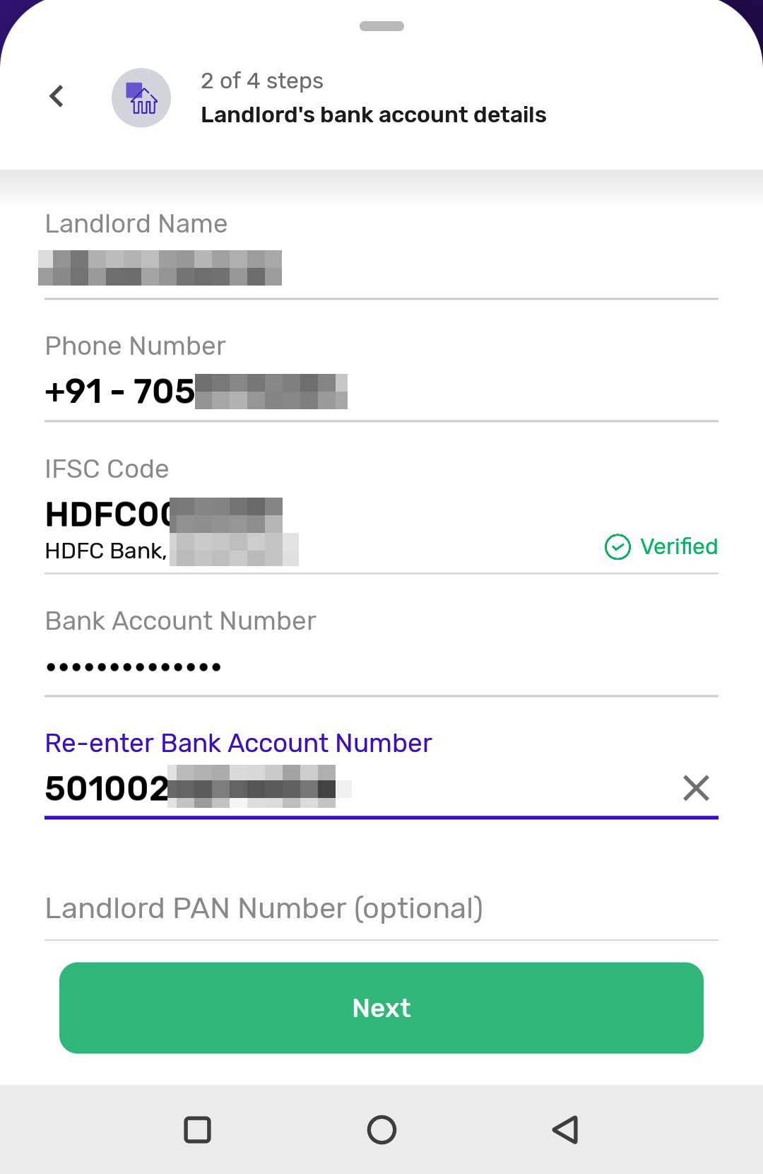 Guide For Paying Rent with Housing Mobile App Tutorial with Images