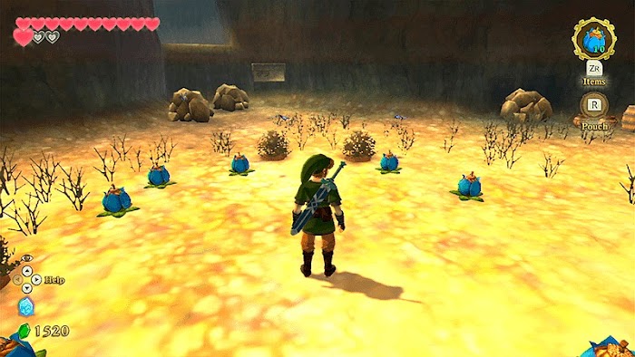 薩爾達傳說 禦天之劍 HD (Zelda Skyward Sword) 留言石分佈位置