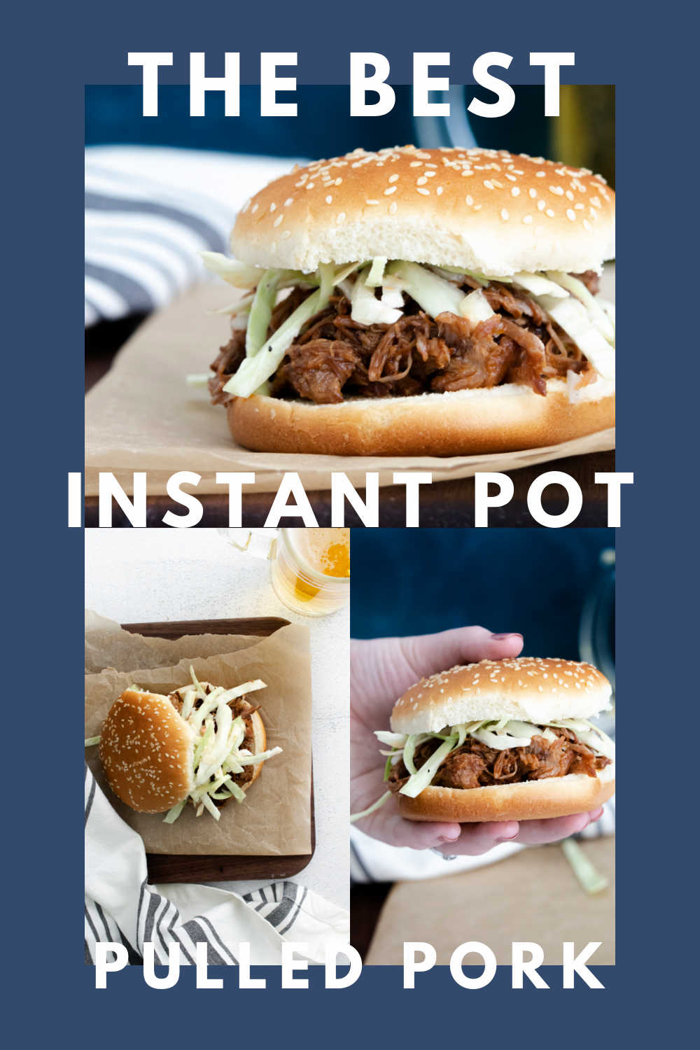 Instant Pot Pulled Pork Sandwich Recipe