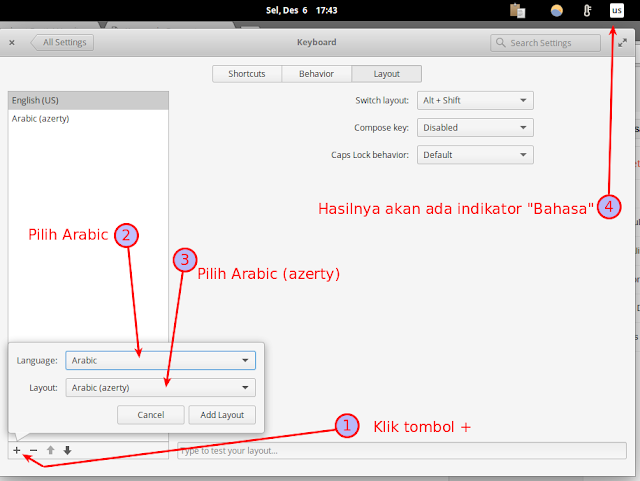 Cara Menambah Keyboard Arabic Layout di Elementary OS change keyboard layout linux console custom keyboard layout linux keyboard layout editor linux us keyboard layout linux check keyboard layout linux keyboard layout arch linux switch keyboard layout arch linux add keyboard layout linux add keyboard layout linux mint
